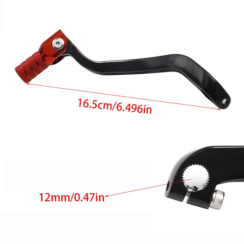 Zubehör Für Beta Rr 250, 350, 390-520 Offroad-motorräder: Cnc-gefräster, Klappbarer Schalthebel Aus Aluminiumlegierung