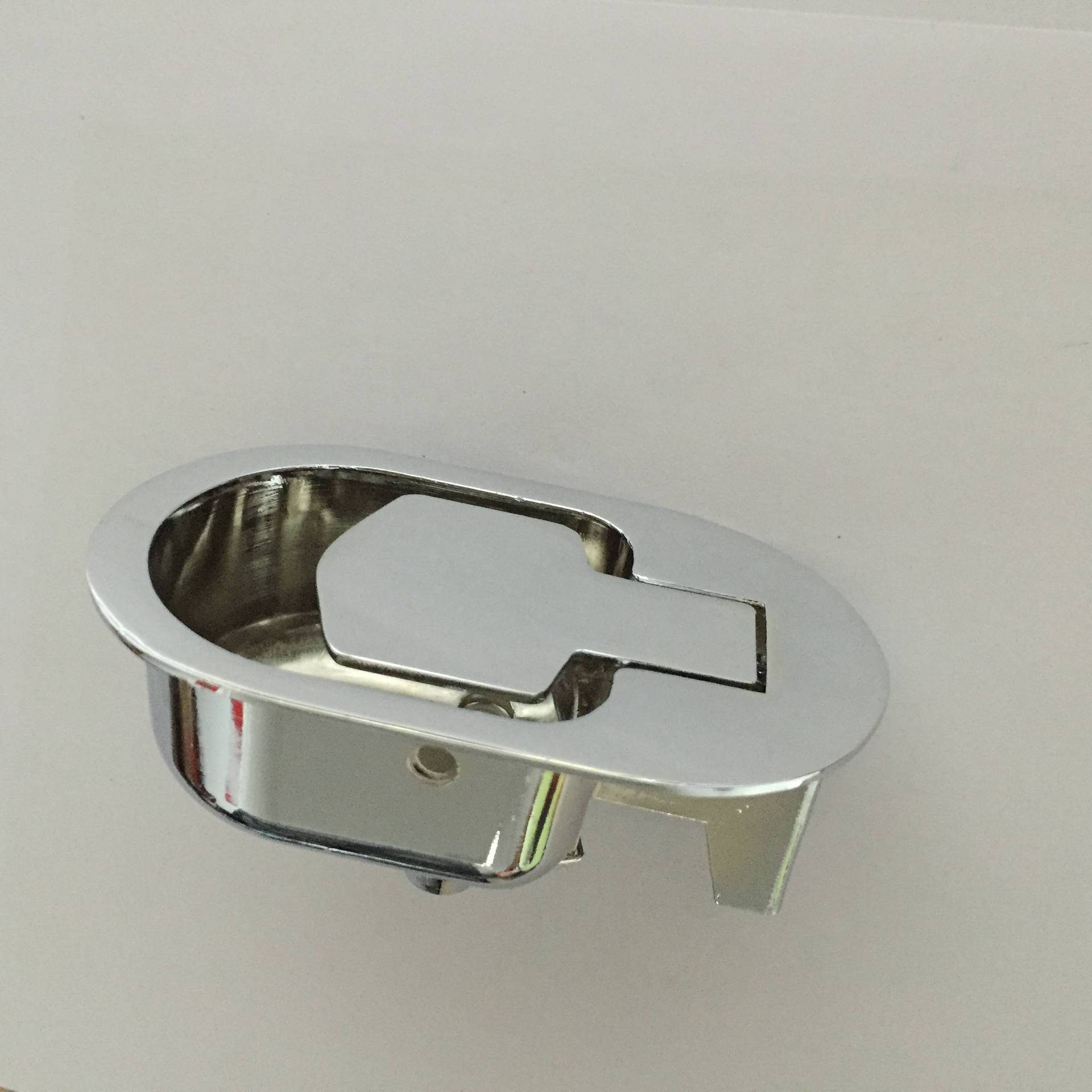 Zweiloch-schalterschnalle Aus Aluminiumlegierung Mit Galvanisierter Unterseite, Zugkordel, Büromöbelbeschläge, Geräuscharm