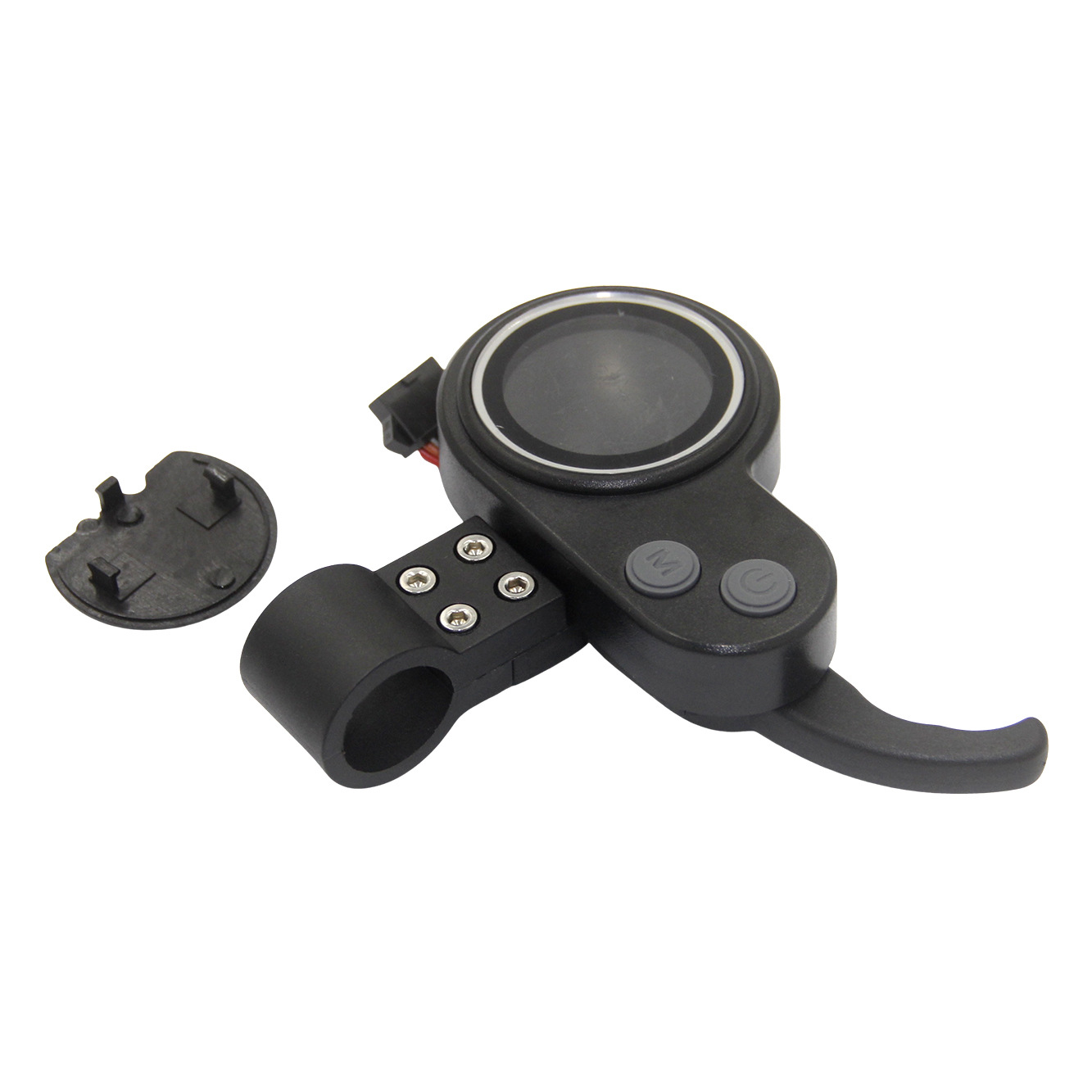 Scooter-zubehör, Jp Premium-instrumententafel, Lcd 2-in-1, 36v-60v, 6-loch, 6-draht-schalter, Intelligentes Instrumententafel-zubehör.