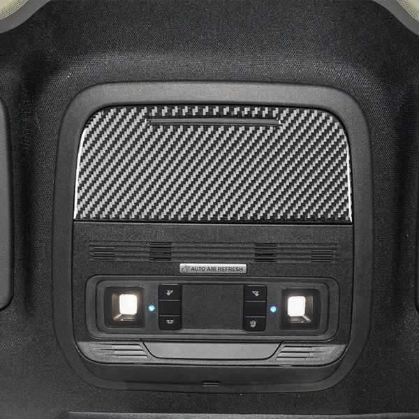 1 Farbe: Carbonfaser-textur Material: Weiche Carbonfaser Dekorativer Aufkleber Für Das Auto-brillenetui Zur Gestaltung Des Fahrzeuginnenraums.