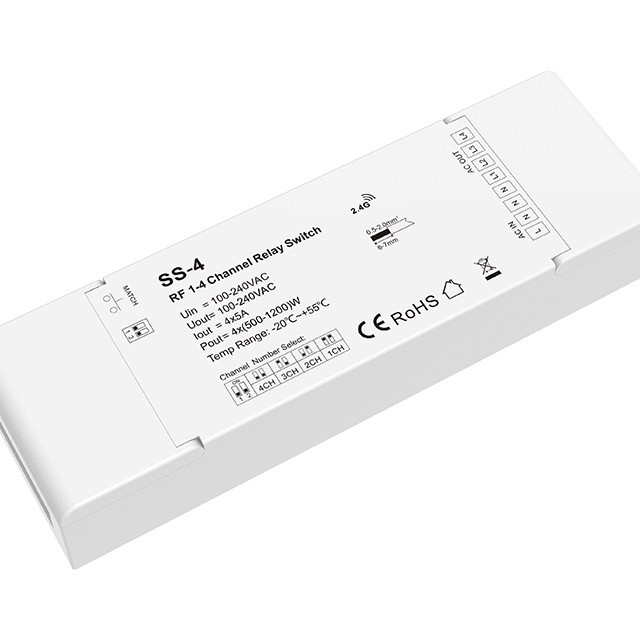 1-4-kanal-wechselstromschalter Ss-4, 100-240 V Ac, 4 Kanäle 5 A