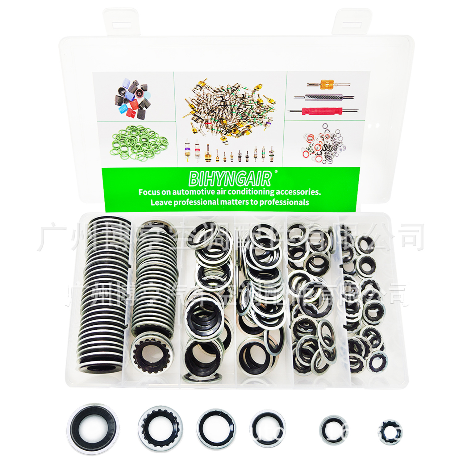 180-teiliges Universal-hochdruck-ölleitungsdichtungs-reparaturset Mit O-ringen