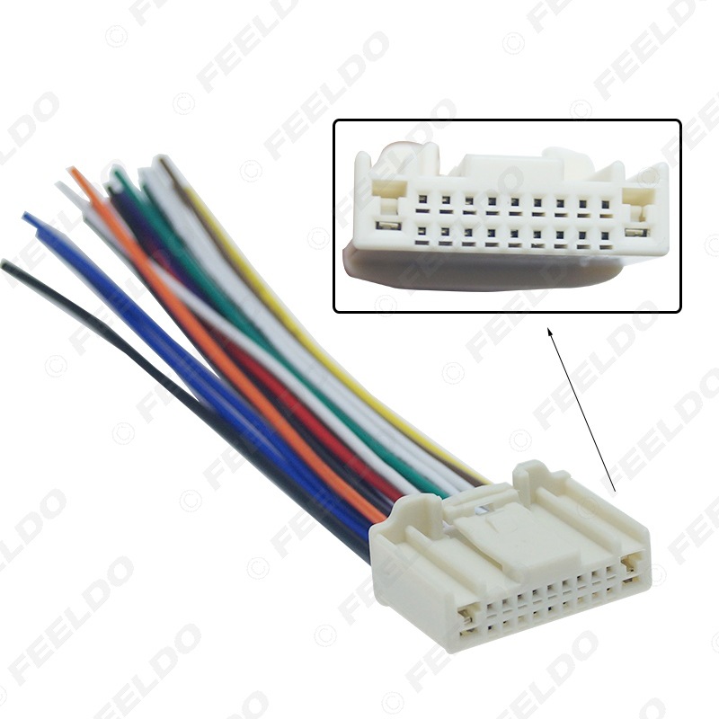 20-poliger Stecker, Kompatibel Mit Dem Audio-/dvd-upgrade-kabel Von Nissan Tiida/tiida/sunny/teana/subaru