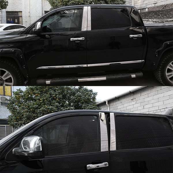 4 Dekorative Abdeckungen Für Die Mittelsäulenverkleidung Und Den Säulenschutz Von Toyota Tundra Fahrzeugen Der Baujahre 2014–2020