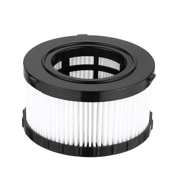 4 Schwarze Und Weiße Kunststoffadapter + Filterpapier Für Dewalt Dc5151h Und Dc515 Hocheffizienzfilter (für Nass- Und Trockenanwendungen).