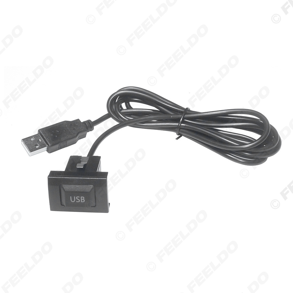 Anpassbares Autonavigationssystem, Autoradio, Cd-player-modifikation, Usb-kabel Mit Staubschutzhülle, Usb-audiokabel-schalter