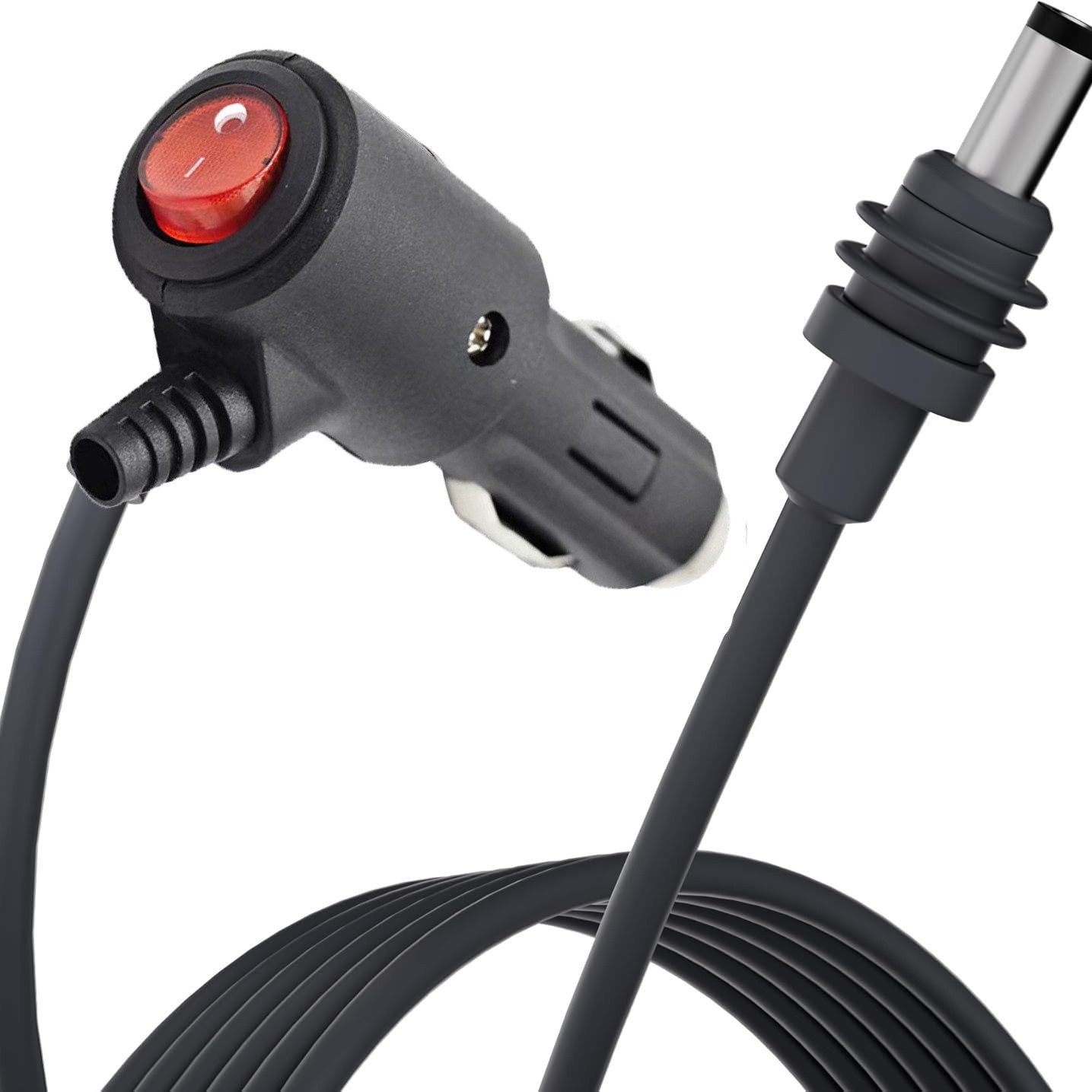 Bestseller: Ethernet Mini Kfz-zigarettenanzünder-ladekabel, 2 Meter Lang, Wasserdicht, Mit Schalter