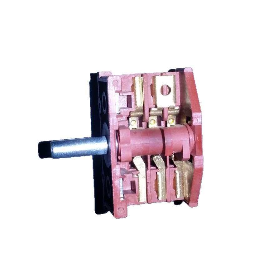 Drehschalter, Multifunktionsschalter, Backofenschalter, Elektroherdschalter, Küchenutensilienschalter, 6-poliger Schalter