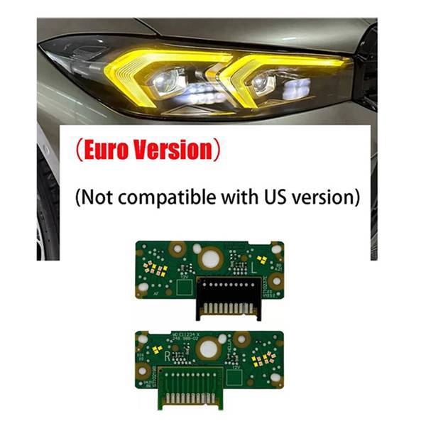 Ein Paar Der Chips 63115a57073 Und 63115a57074 Ist Für Die Scheinwerferchips Des Bmw G20 (euro-spezifikation) Von 23-24 Geeignet.