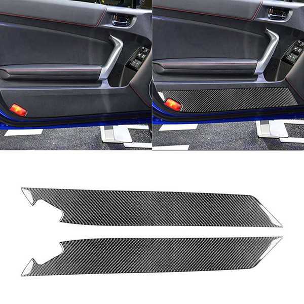 Ein Satz Türverkleidungsaufkleber Aus Kohlefaser, Passend Für Subaru Brz, Toyota 86 Und Gt86 (baujahre 2017–2019).