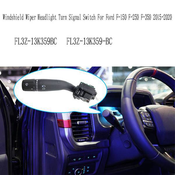 Fl3z13k359bc Ist Geeignet Für 15-20 Ford F-150 F-250 Scheinwerfer-, Blinker- Und Scheibenwischerschalter.