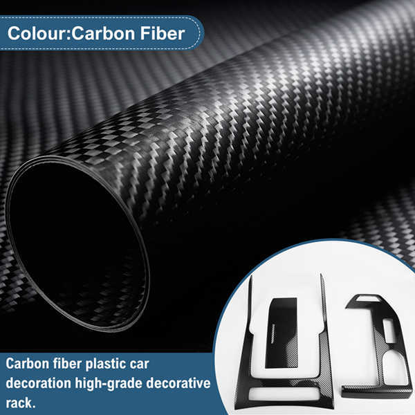 Farbsatz: Carbonfaser-textur Material: Schaltkulisse Aus Edelstahl + U-förmiger Schaltrahmen.
