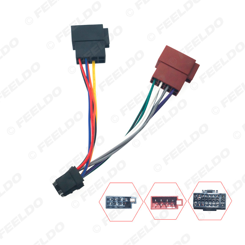 Geeignet Für Alpine-zu-iso-konverterkabel, Stromkabel Für Dvd/cd-autoradios Und Stromkabel Für Auto-audiosysteme.
