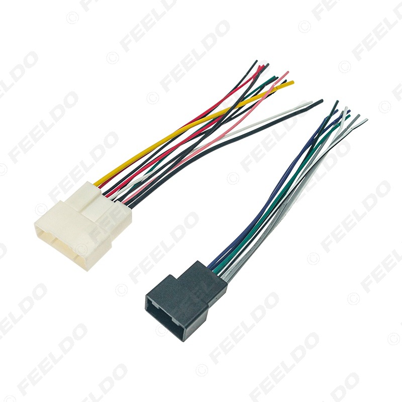 Geeignet Für Den Kabelbaum Zur Aufrüstung Des Audiosystems Des Toyota Camry 2018, Originaler Auto-cd/dvd-audio/video-aufrüstungskabel-buchsenstecker.