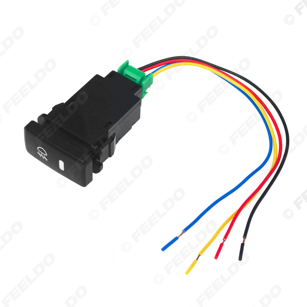 Geeignet Für Ältere Toyota-modelle, 10-poliger Schalter Für Nebelscheinwerfer/tagfahrlicht/arbeitsscheinwerfer (12v + Kabel).