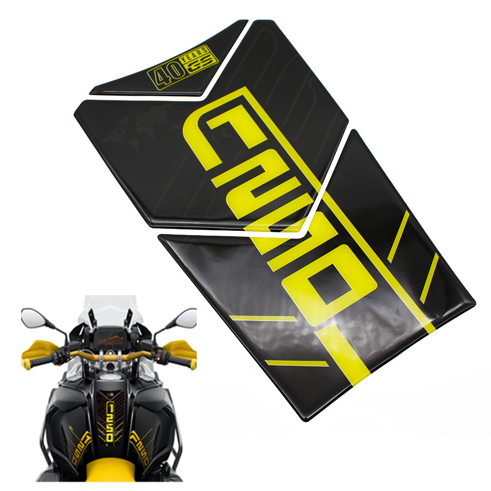 Gilt Für Den Tankaufkleber, Den Fischgrätenförmigen Aufkleber Und Den Tankschutz Des Motorrads Bmw R1250gs Adv 40th Anniversary Edition.