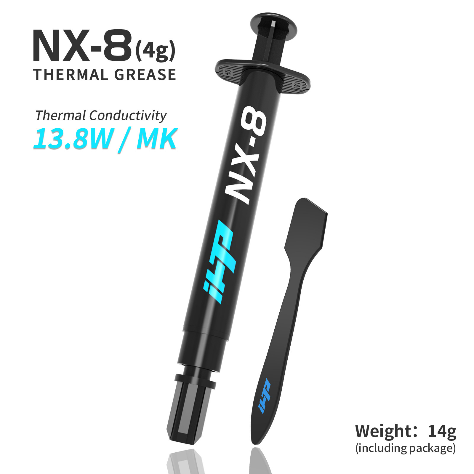 Ihtp Nx-8 13,8w 4g Wärmeleitpaste, Kompatibel Mit Übertakteten Chips Und Röhrenkernen