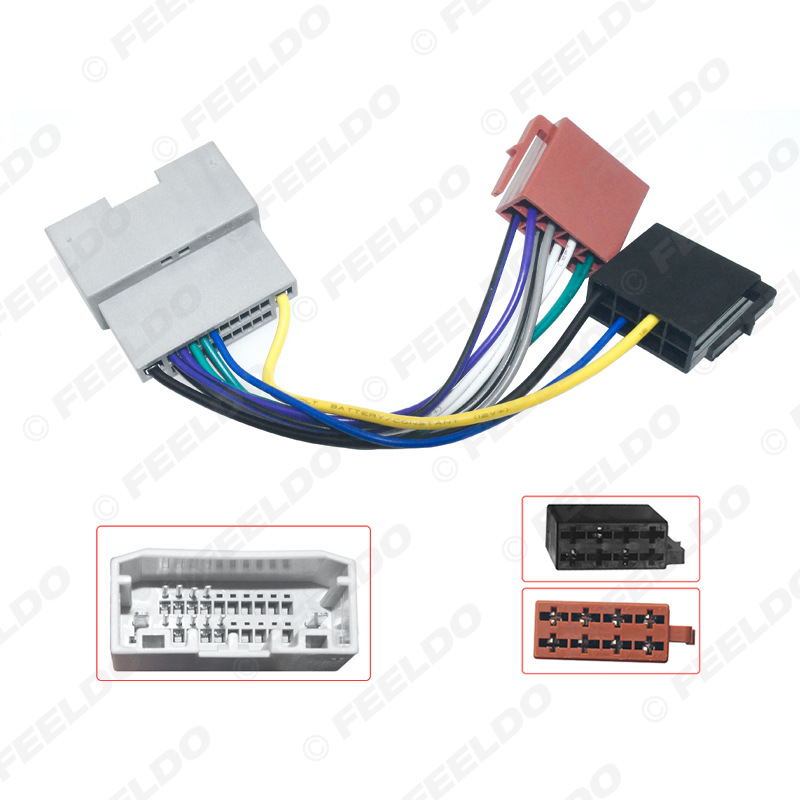 Iso-konverterkabel, Kompatibel Mit Dem Originalen Stromkabel Des Cd-players Von Chrysler/dodge/jeep Wrangler Fahrzeugen (audio- Und Video-upgrade).