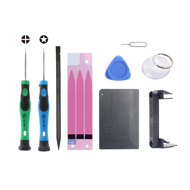 Jiafa Jf-8157 9-in-1 Akku-reparaturset Für Iphone 6 Plus (5,5 Zoll)