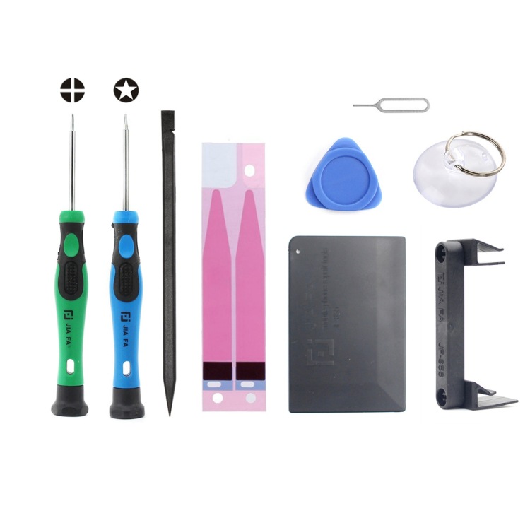 Jiafa Jf-8157 9-in-1 Akku-reparaturset Für Iphone 6 (4,7 Zoll)