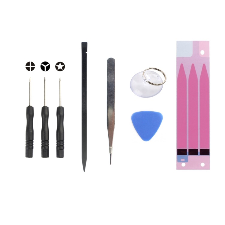 Jiafa Jf-8161 8-in-1 Akku-reparaturset Für Iphone 6 Plus (5,5 Zoll)