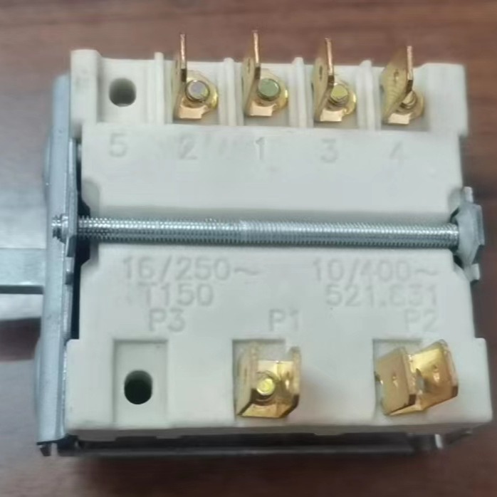 Keramikschalter 46.27266.000, Elektroofenschalter, Dreifunktionsschalter, Positionsschalter, 250v 16a.