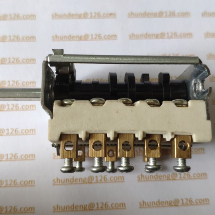 Keramikschalter 46.27266.000, Elektroofenschalter, Sechs-funktions-schalter, 250v 16a Elektroofenschalter.