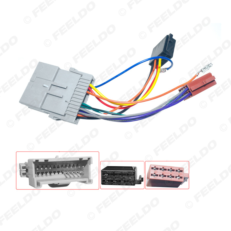 Kompatibel Mit Iso-audio-upgrade-kabeln Für Buick/chevrolet Gms/hummer H3/suzuki (originaler Hinterer Stecker Und Kabel Vom Cd-player).