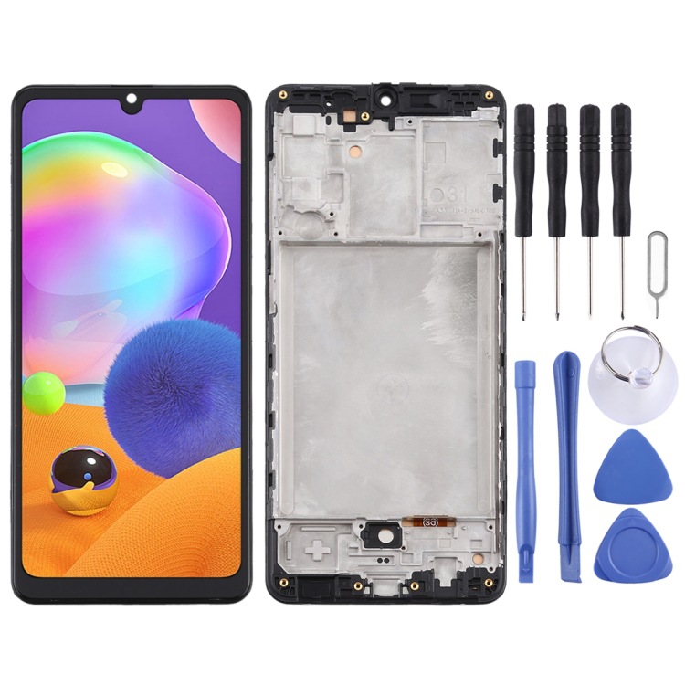 Kompatibel Mit Samsung Galaxy A31 / Sm-a315 Lcd-touchscreen (mit Tft-rahmen)