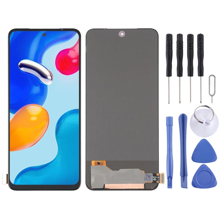 Kompatibel Mit Xiaomi Redmi Note 11 4g: Lcd-touchscreen Mit Oled-rahmen