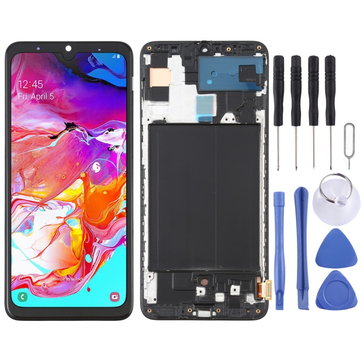 Kompatibel Mit Dem Samsung Galaxy A70 Sm-a705 Lcd-touchscreen (6,39 Zoll).