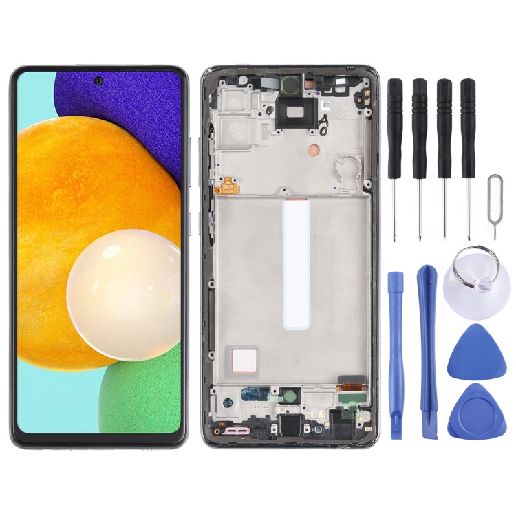 Kompatibel Mit Dem Samsung Galaxy A52 5g Sm-a526, Lcd-touchscreen Mit Rahmen