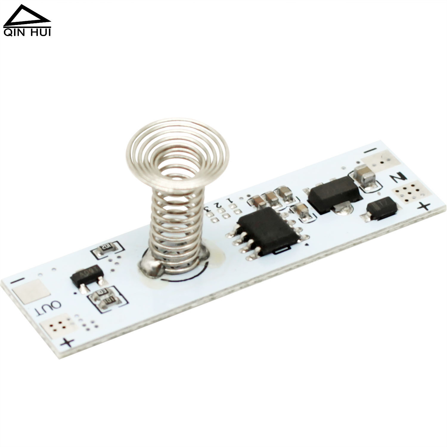 Kondensator-schrankleuchte Mit Stufenloser Dimmung, Multifunktionalem Smart-modul, Touch-dimmschalter, Stufenloser Dimmung Von Intensität Und Helligkeit.