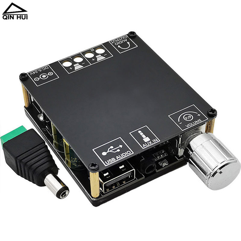 Modifizierte Leiterplatte Für Heim- Und Auto-audiogehäuse Mit Leistungsstarkem 2 X 100w Bluetooth 5.0 Digitalverstärker