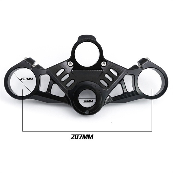 Passend Für Kawasaki Zx4r Tieferlegungsdreieck-verbindungsplatte, Zx-4r Rennsport-leichtbau-dreistern-modifikationsteile