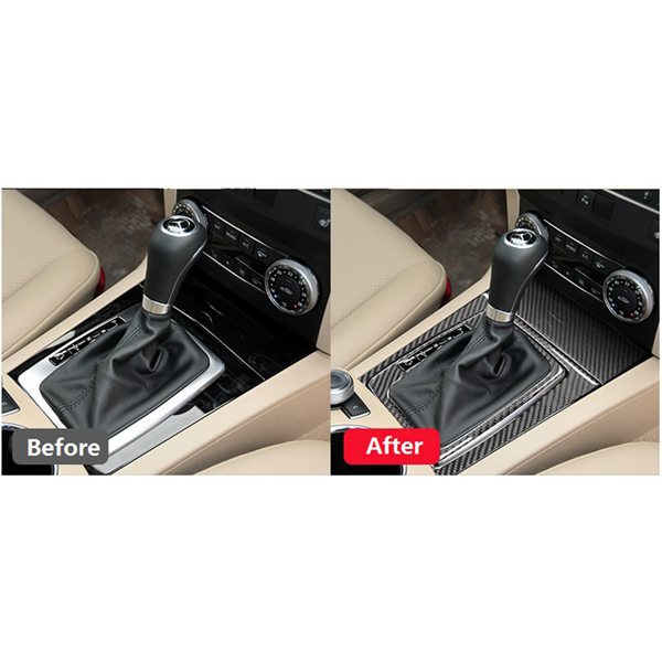 Passend Für Mercedes-benz Glk 300 260 350 250 220 (baujahre 2008–2015): Schaltkulisse/getriebeoberfläche Aus Kohlefaser.