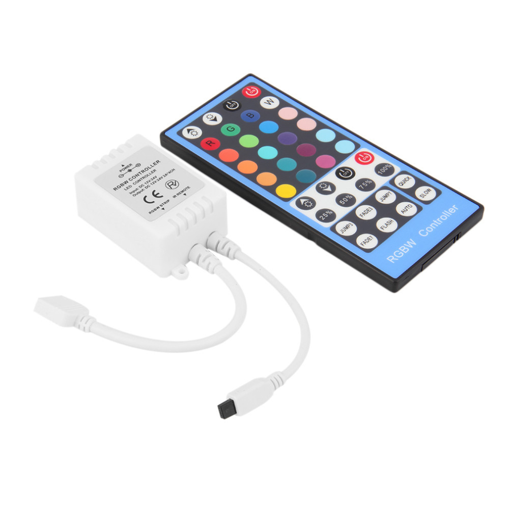 Rgbw-controller, Led, Vierkreis-controller, 40 Tasten, 4-farbiger Infrarot-lichtstreifen
