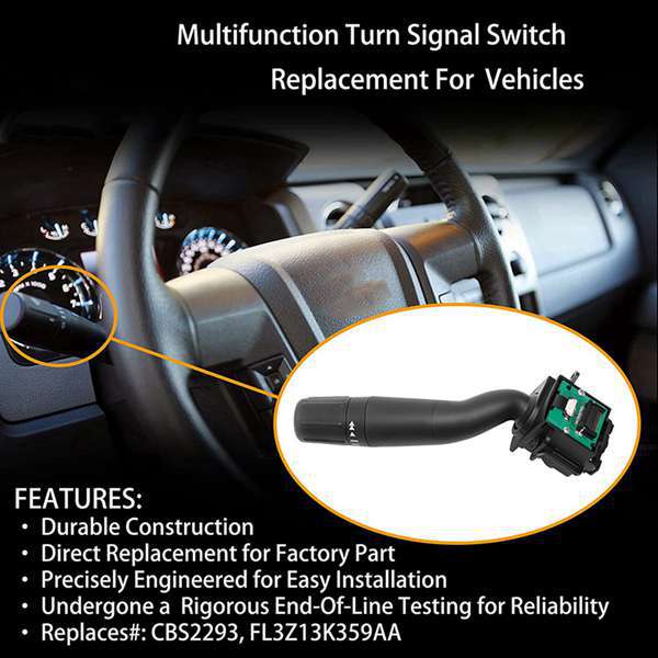 Sw12074 Fl3z13k359aa/b/c Ist Ein Blinkerschalter Für Ford F-150.