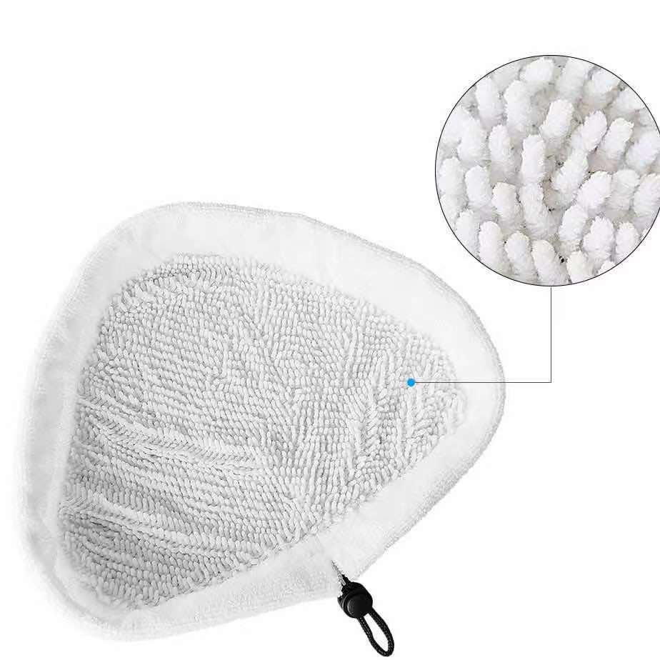 Set Mit 5 Dampfmopp-bezügen, Dampfmopp-zubehör, H2o-dampfmoppkopf, Reinigungstuch, Mikrofaser-ersatztuch