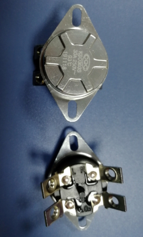 Temperaturregler Ksd303, Temperaturregelschalter Ksd303 30a, Temperaturregler Ksd303s (abgebildet)