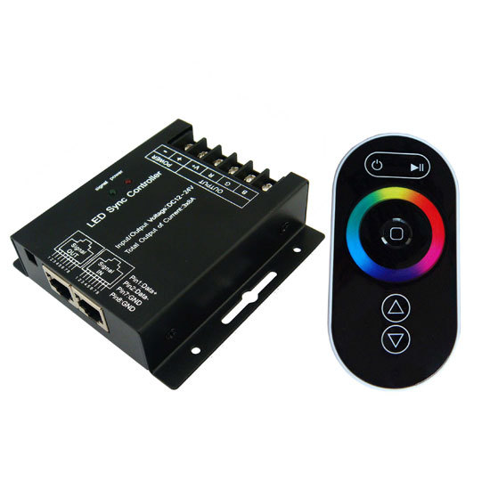 Touch-controller Für Siebenfarbige Rgb-led-lichtleisten Und -gürtel, Fernbedienung