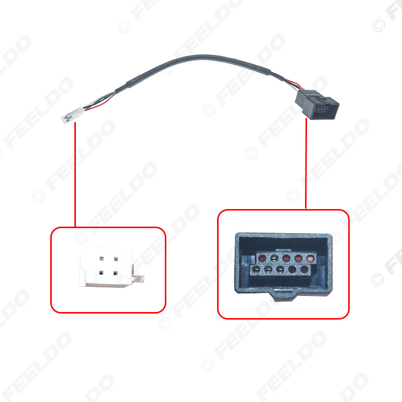 Usb-audio-video-adapterkabel, Kompatibel Mit Dem Great Wall H1 Android-navigationssystem Mit Großem Bildschirm (originaler 10-poliger Anschluss)