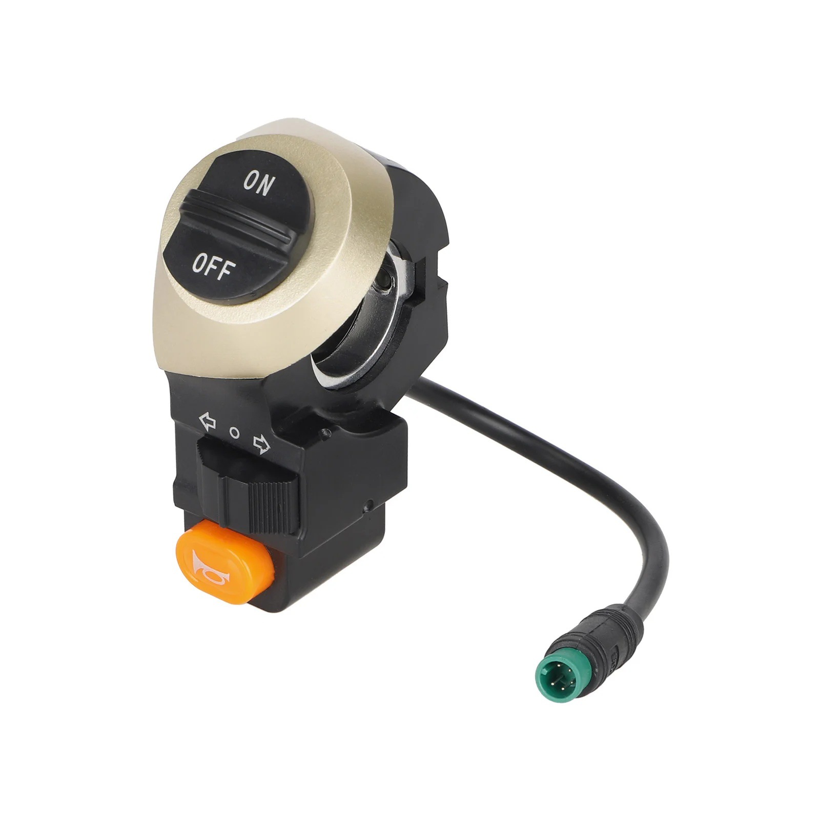 Wasserdichter 5-pin-schalter Mit Drei Funktionen, Darunter Hupe Und Blinker Links/rechts, Kompatibel Mit Dem Elektroroller Kugoo M4