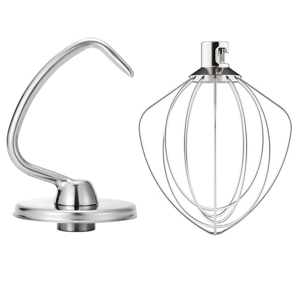 1 Set. Farbe: Silber. Material: Edelstahl. Zubehör: Schneebesen Und Knethaken Aus Edelstahl.