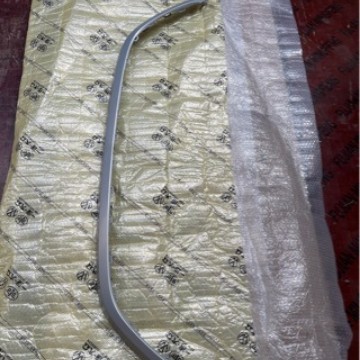 Id4crozz Heckstoßstange, Silberne Zierleiste, Brandneu, 11g853333