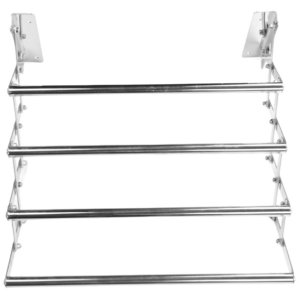 Silberne, Teleskopierbare Wäscheleine Aus Edelstahl, Für Den Innen-, Balkon- Oder Außenbereich, Verschiebbar Und Zusammenklappbar, Aus Edelstahl 304. Wandmontage.