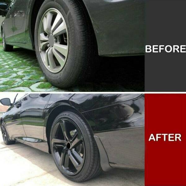 Ein Satz Aus 4 Schwarzen Abs-schmutzfängern/spritzschutzlappen, Passend Für Honda Accord