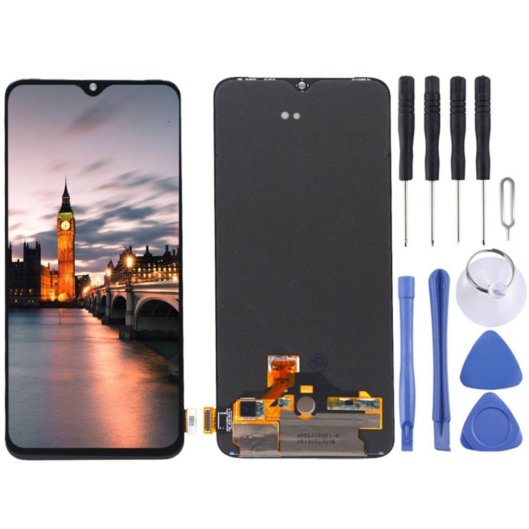 Kompatibel Mit Dem Originalen Oneplus 7 Amoled Lcd-touchscreen (farbe: Schwarz)