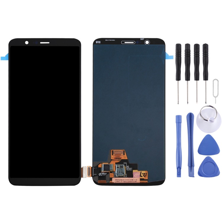 Originale Lcd-touchscreen-einheit Für Oneplus 5t (farbe: Schwarz)