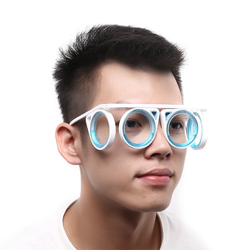 Faltbare Und Tragbare Brille Ohne Gläser Zur Vorbeugung Von Reisekrankheit In Autos, Booten Und Flugzeugen.